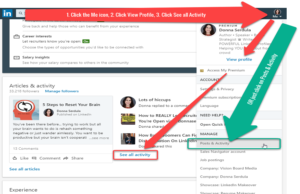 How to position old posts by updating the content