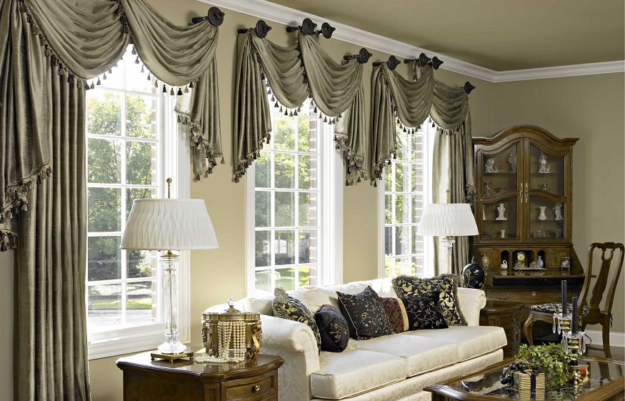 Drape your home windows with these curtains for a complicated look